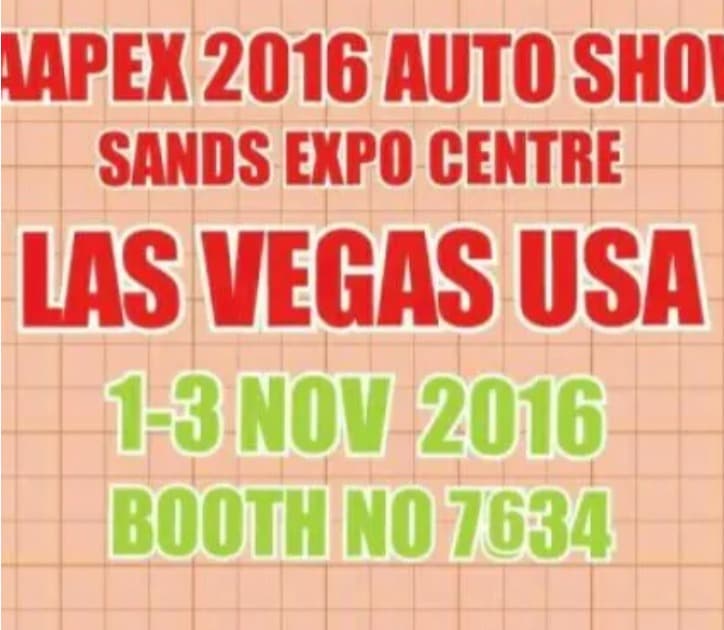 AAPEX 2016 Auto Show