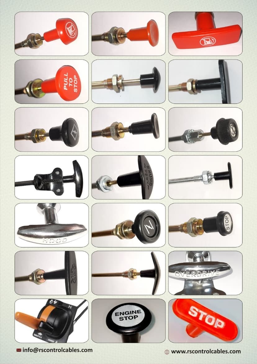 Company Products - Industrial Cables and Components